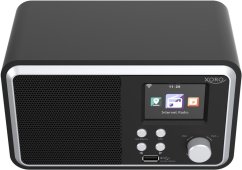 Xoro DAB 300 IR, Internet Radio, DAB+,BT,USB,UPnP, Čierny