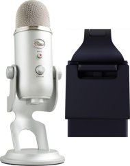 Blue Yeti USB Silver (988-000238) + Lampa Litra Glow