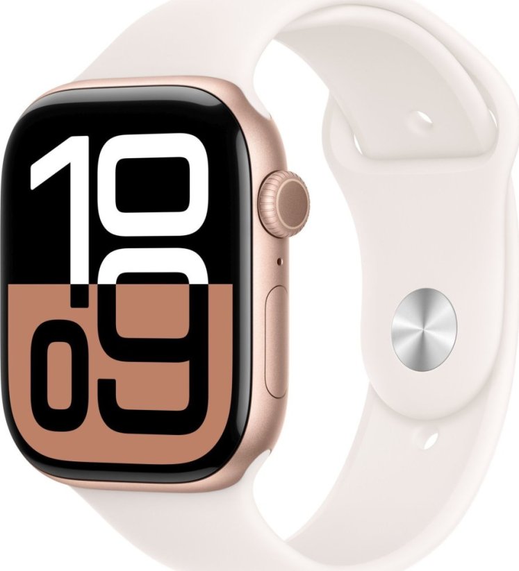 Apple Watch 10 GPS + Cellular 42mm Rose Gold Alu S/M Ružový  (MWX93QN/A)