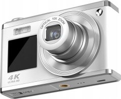 Xrec Digitálny fotoaparát Xrec C23 60mp 4k 10x Zoom Optyczny / Biely