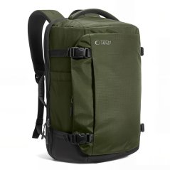 Triton TECH-PROTECT DEFENDER S70 RYANAIR & WIZZAIR travel Notebook cabin backpack 24L 40x30x20 military green (5906302324576)