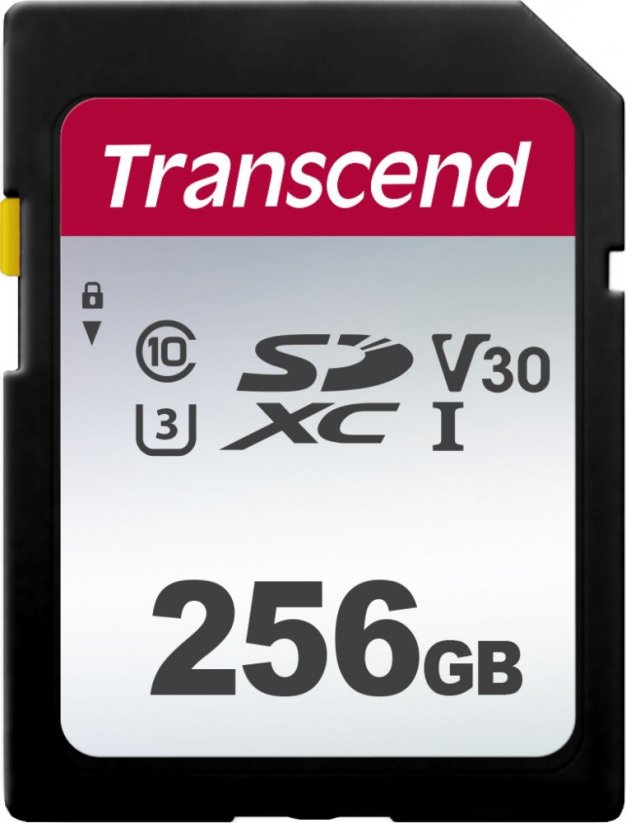 Transcend 300S SDXC 256 GB Class 10 UHS-I/U3  (TS256GSDC300S)