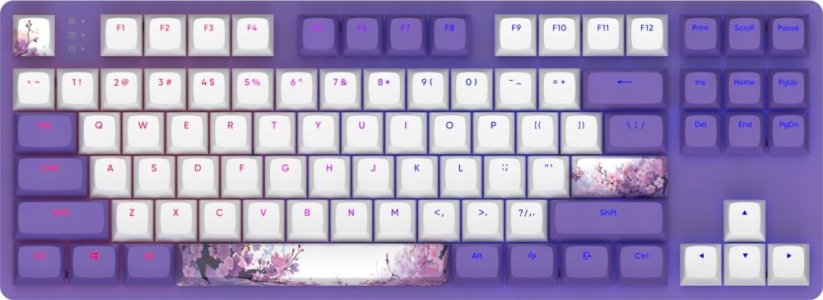 Dark Project Dark Project DPO87 Violet Horizon combo ABS Top Print G3MS Sapphire