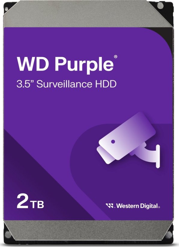 WD Purple 2TB 3.5'' SATA III (6 Gb/s)  (WD20PURZ)