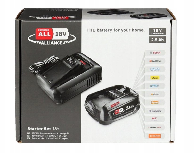 Bosch Starter Set 18V 1x2.5Ah , AL 18V-44