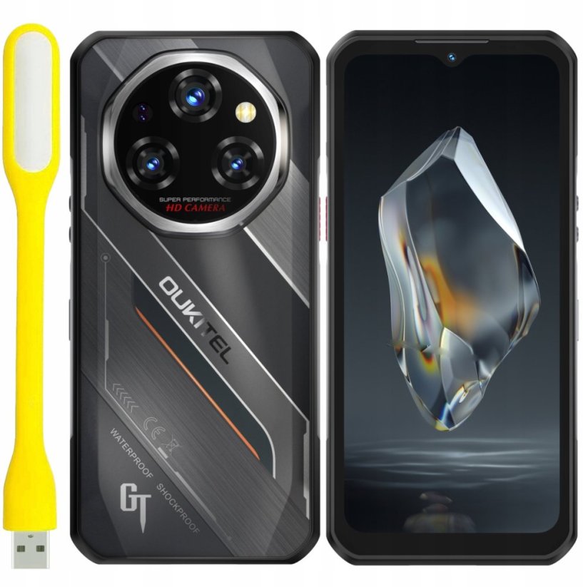 Oukitel WP62 5G 8/256GB Čierny (WP62-BK/OL)