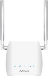 Strong Strong 300M router bezprzewodowy Fast Ethernet Jedna częstotliwości (2,4 GHz) 4G Biely