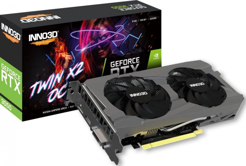 Inno3D VGA Inno3D RTX3050 8GB Twin 2X OC