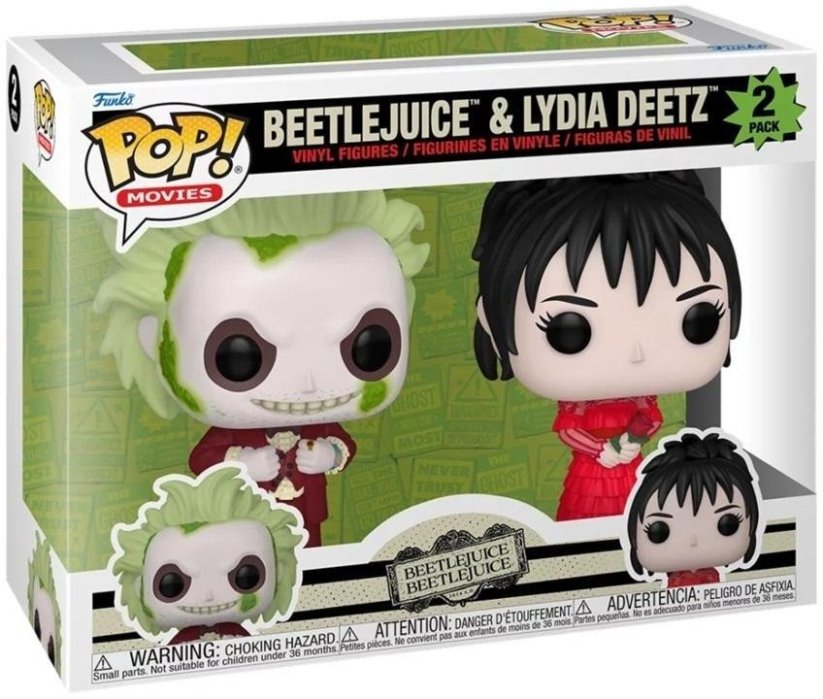 Funko Pop Funko Figurka POP Movies: Beetlejuice i Lydia Deet