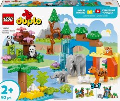 LEGO Duplo Rodziny dzikich zwierząt 3 w 1 (10446)