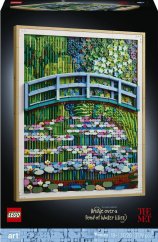 LEGO ART Claude Monet — Most nad stawem z liliami wodnymi (31220)