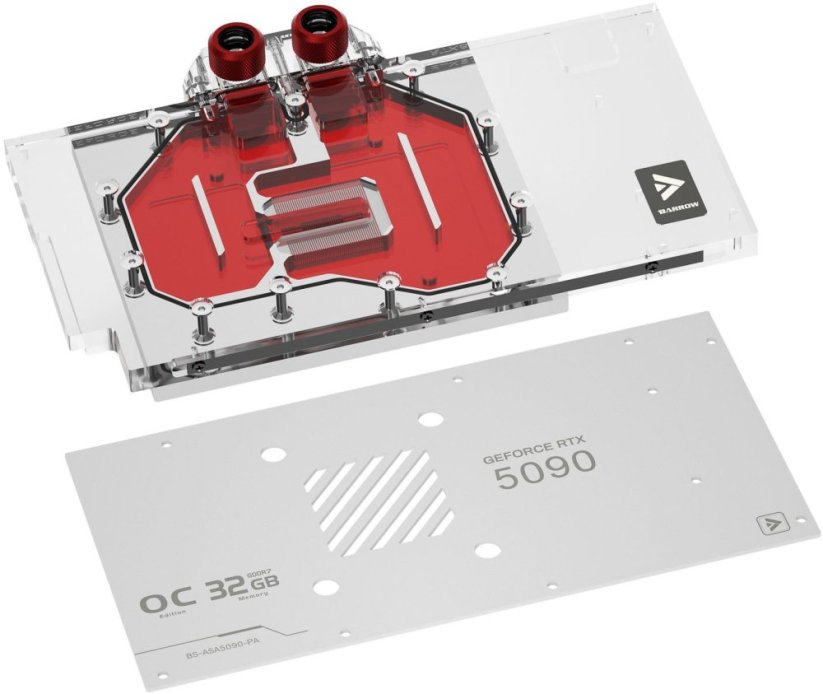 Barrow Barrow ASUS ROG Astral 5090 GPU Wasserblock - weiß
