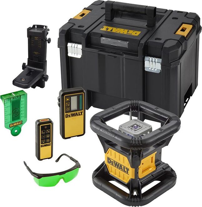 Dewalt Rotačný laser DCE079D1G Zelený 75 m