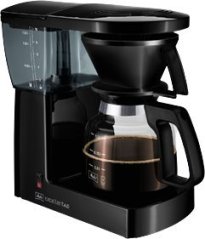 Melitta Melitta Excellent 4.0, Drip coffee maker, 1.25 L, Ground coffee, 1455 W, Black