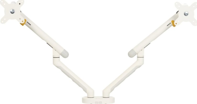 BakkerElkhuizen Monitorarm BE Flexible Dual weiß retail