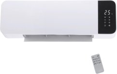 Emerio Emerio WH-133172, Fan electric space heater, Indoor, Floor, White, LED, Remote