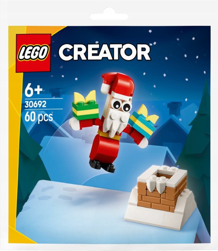 LEGO Creator Święty Mikołaj i świąteczny komin (30692)