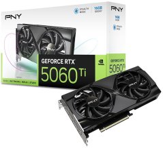 PNY GeForce RTX 5060 Ti Dual Fan 16GB GDDR7 DLSS4 (VCG5060T16DFXPB1)