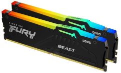 Kingston Kingston 64GB DDR5 6000MT/S CL30 DIMM/KIT OF 2 FURY BEAST RGB XMP