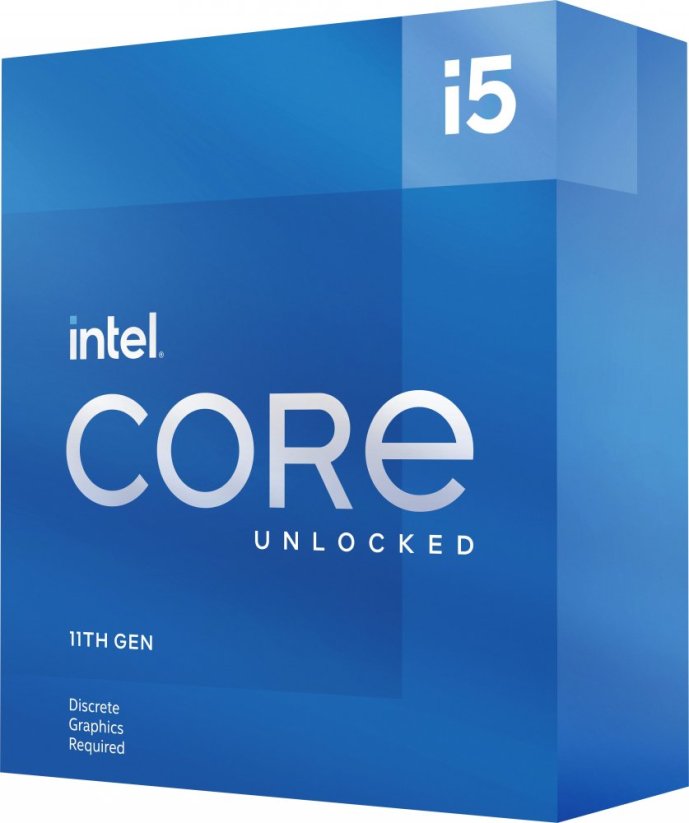 Intel Core i5-11600KF, 3.9 GHz, 12 MB, BOX (BX8070811600KF)