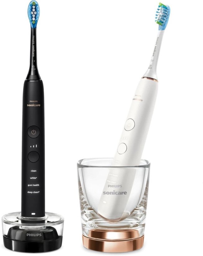 Philips Sonicare DiamondClean 9000 HX9914/57 2 ks Čierna/Biela
