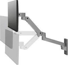 Ergotron ERGOTRON LX PRO ARM SINGLE DISPLAY WALL MOUNT darkgrey
