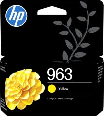 HP 963 - 9.5 ml - Žltý - originálny - Officejet - Toner - do Officejet 9012, Officejet Pro 90XX (3JA25AE#LS1)