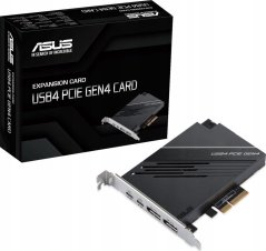Asus ASUS Rozšiřovací karta USB4 PCIe Gen4, PCIe 4.0 x4, 2x USB4 Typ-C, 2x DP