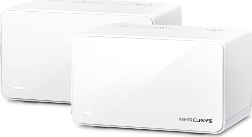 Mercusys MERCUSYS Halo H90X(2-pack) WiFi6 Mesh (AX6000,2,4GHz/5GHz,1x2,5GbELAN/WAN,2xGbELAN/WAN)