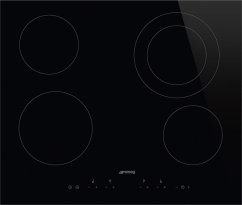 Siemens SMEG Elektro-Kochfeld SE364ETD  bk