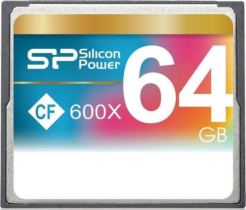 Silicon Power 600x Compact Flash 64 GB  (SP064GBCFC600V10)