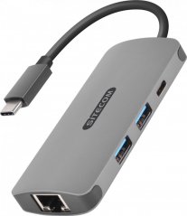 Sitecom CN-378 1x RJ-45 1x USB-C PD  + 2x USB-A 3.0 (001909760000)