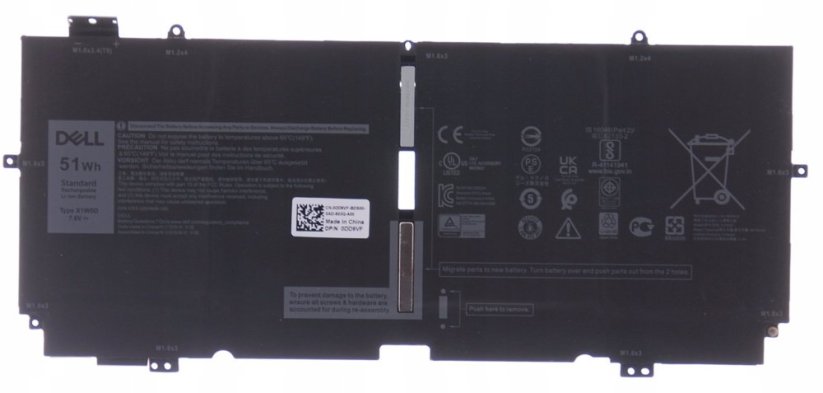 Dell 51Wh 4-cell Lithium-Ion battery for Notebooks
