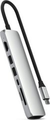 Satechi Satechi ST-P7SS huby i koncentratory USB Type-C 10000 Mbit/s strieborný