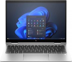 HP Elite x360 830 G11 Notebook - Wolf Pro Security - Flip-Design - Intel Core Ultra 7 155U - Win 11 Pro - Intel Graphics - 16 GB RAM - 512 GB SSD NVMe - 33.8 cm (13.3") IPS 1920 x 1200 - Wi-Fi 6E, Bluetooth 5.3 WLAN-Karte - kbd: Deutsch - mit HP Wolf