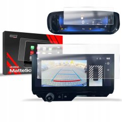 GrizzGlass Folia matná GrizzGlass CarDisplay Protection do Peugeot Partner 3 10" 2023-2024 [2w1]