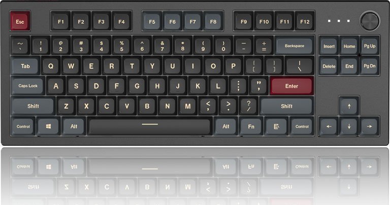 Montech MKey TKL Darkness GateronG Pro 2.0 Červená (MK87DR)
