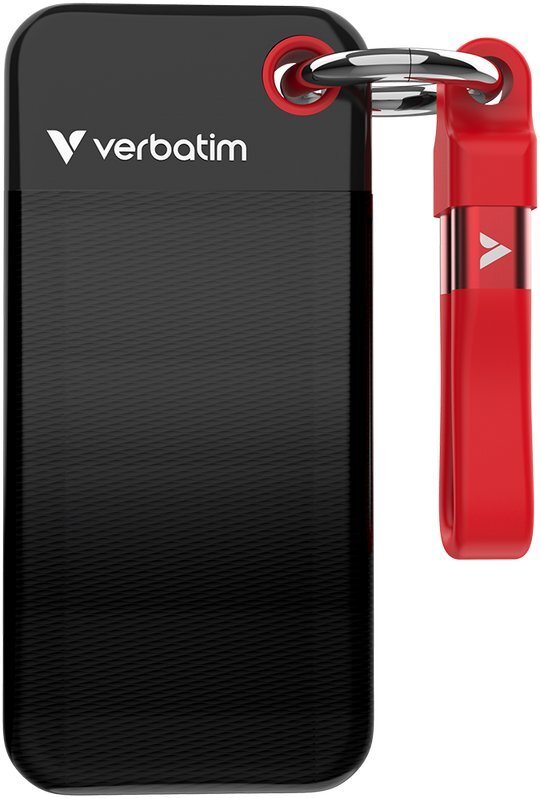 Verbatim Pocket 1TB Čierno-cervený (32192)