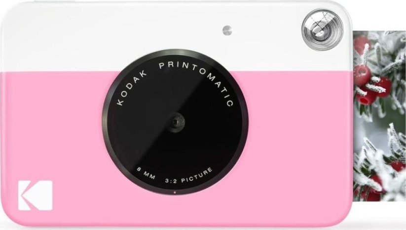 Kodak Fotoaparát Błyskawiczny PRINTOMATIC Ružový