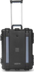 Dicota DICOTA - Koffer mit Rollen fur 14 Tablets - Lade-Case - ABS-Kunststoff - Schwarz