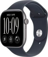 Apple Watch 12 GPS + Cellular 42mm eSIM Space Grey Aluminum Sport Band S/M Navy Blue (MJFX4ZR/A)