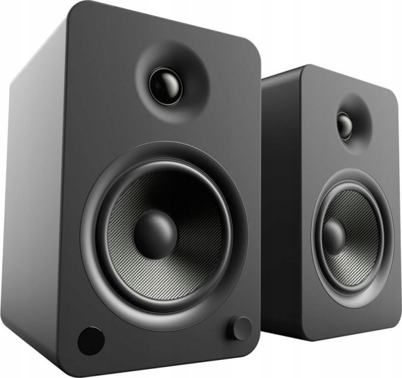 C2G KANTO AUDIO 5.25" DRIVER - POWERED SPEAKERS WITH BLUETOOTH® AND PHONO PREAMP - MATTE BLACK (INCL. TYPE F & G POWER CORDS)