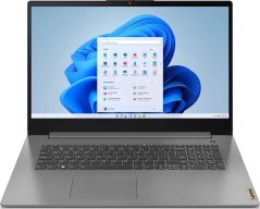 Lenovo Lenovo IdeaPad 3 17IAU7 | Arctic Grey | 17.3 " | TN | HD+ | 1600 x 900 pixels | Anti-glare | Intel Pentium Gold | 8505 | 4 GB | Soldered DDR4 | Solid-state drive capacity 128 GB | Intel UHD Graphics | Windows 11 Home | 802.11ax | Bluetooth version 5.2 | K