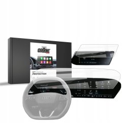 GrizzGlass Folia ceramiczna GrizzGlass CarDisplay Protection do Audi A6 e-tron 14,5" (2025) [2w1]
