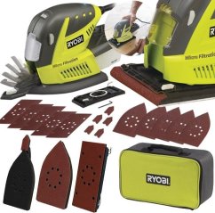 Ryobi RMS180-TA30 Wielofunkcyjna szlifierka 180 W 3 tryby trójkątna Ryobi