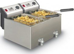 Hendi FRITEL Profi 4920 2x8L/2x3300W frytkownica olejowa podwójna