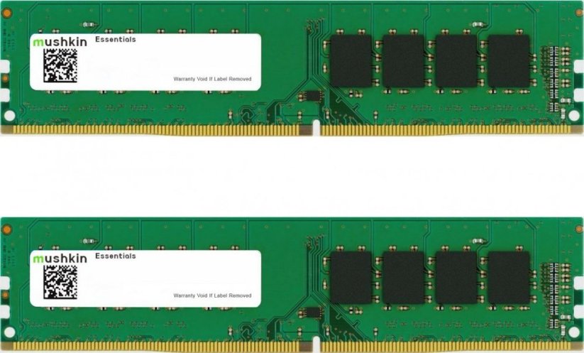 Mushkin Essentials, DDR4, 32 GB, 3200MHz, CL22 (MES4U320NF16GX2)