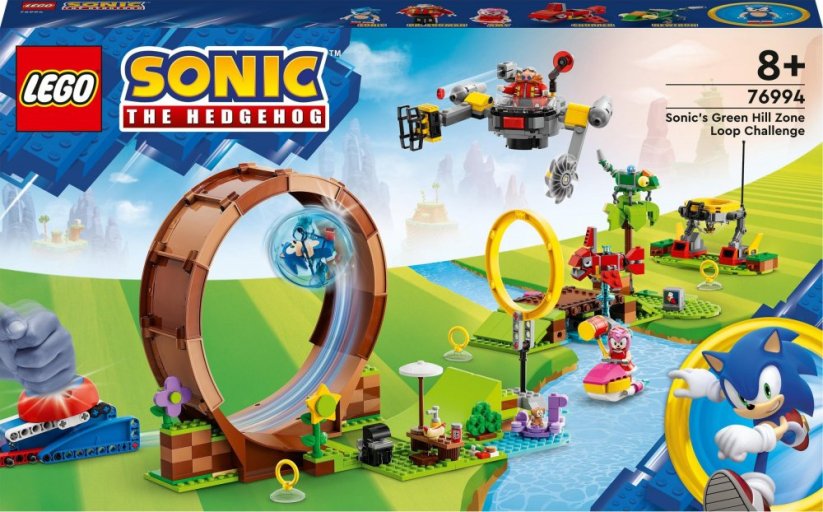 LEGO Sonic the Hedgehog Sonic – Výzva na okruhu Green Hill (76994)