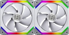 Lian Li SL140 Biely 2-pack + Hub (UF-SL140-2W)