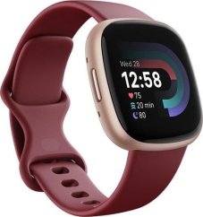 Fitbit Versa 4 Bordowy  (FB523RGRD)